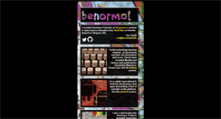 Desktop Screenshot of benormal.info